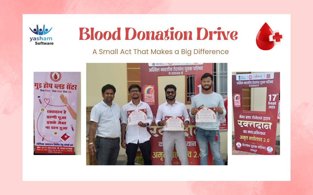 A Life-Saving Step Beyond the Workplace: Arham Technology Blood Donation Drive