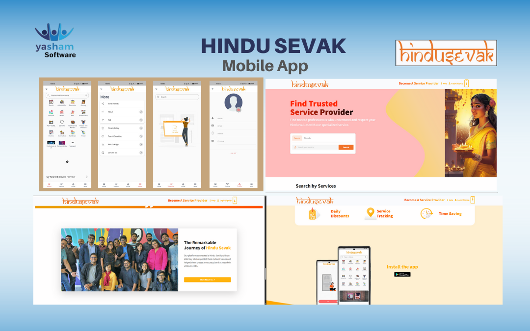 Case Study: Mobile App & Directory Services Platform for Hindu Sevak