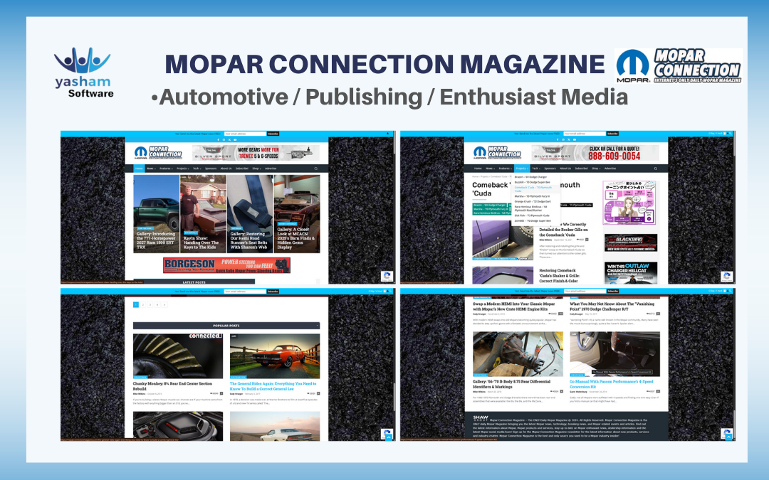 Case Study: Digital Magazine Platform – Mopar Connection Magazine